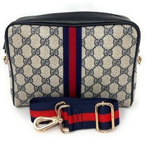 Gucci Camera Bag Clutch Pouch Crossbody Ophidia Vintage Sherry Line